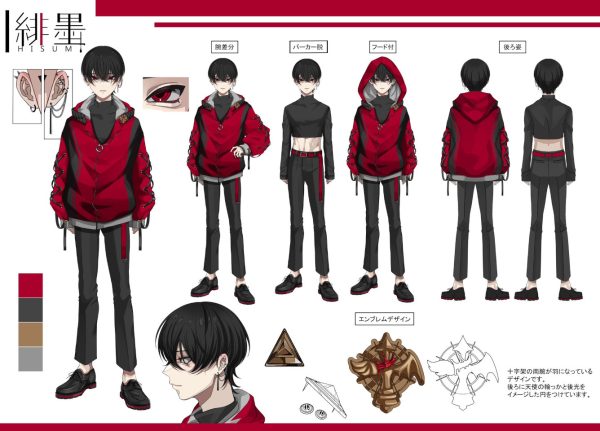 Hisumi Character Sheet