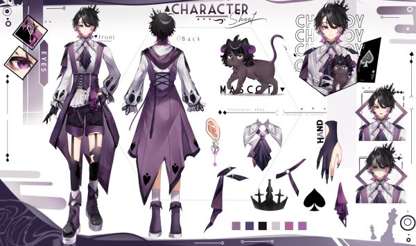 Tsukumo Rayan Character Sheet