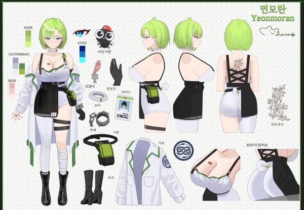 Yeon Moran Character Sheet