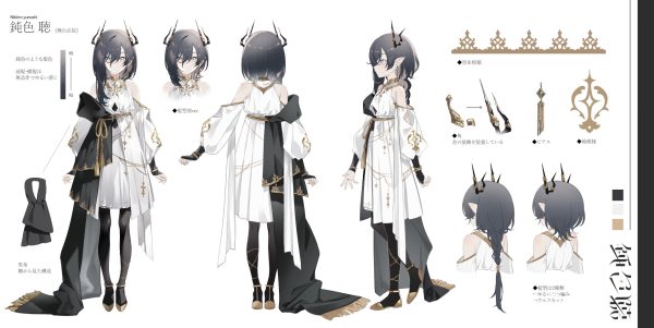 Yurushi Nibiiro Character Sheet