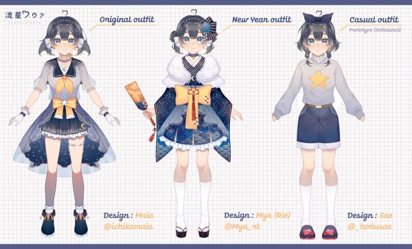 Ryuusei Nova Character Sheet