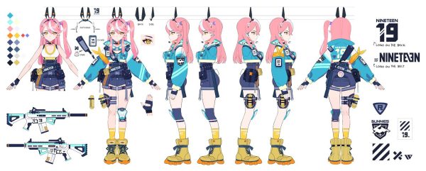Nineteen Character Sheet