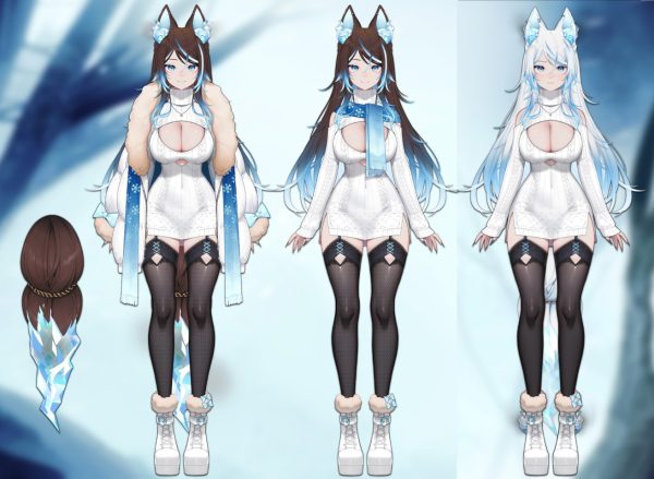 Sinder Frostfire Outfit Character Sheet