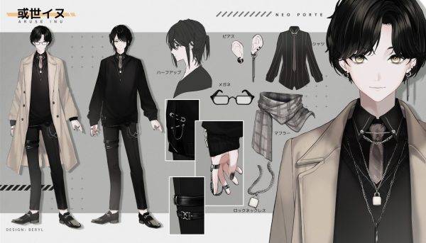 Aruse Inu Second Outfit Character Sheet