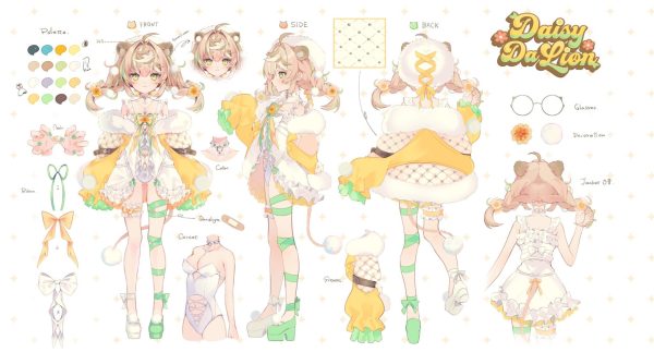 Daisy Dandelion Character Sheet