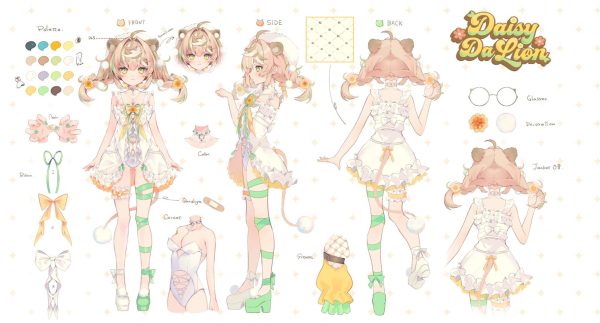 Daisy Dandelion Character Sheet