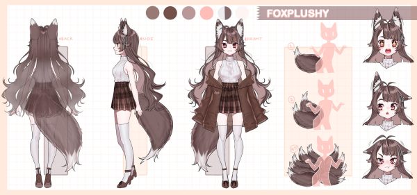 Foxplushy Character Sheet