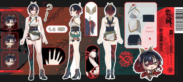 Kannagi Loki Character Sheet