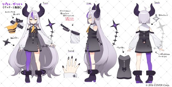 La+ Darknesss Character Sheet