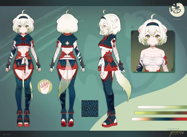 Limealicious 2.0 Huntress Outfit Character Sheet