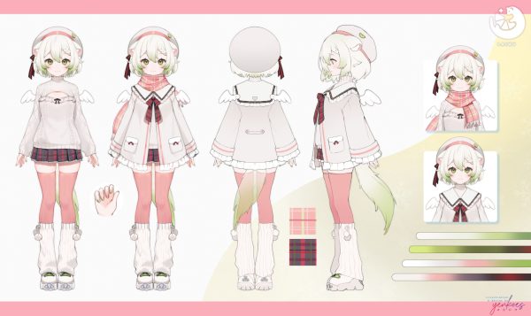 Limealicious 2.0 Winter Outfit Character Sheet