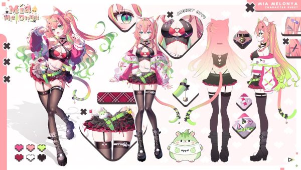 Mia Melonya Character Sheet