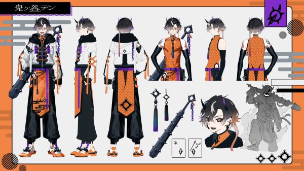 Onigaya Ten Character Sheet