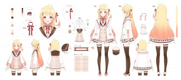 Otonose Kanade Character Sheet