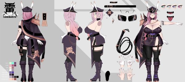 Tara Kaminarito 2.0 Caped Milf Character Sheet