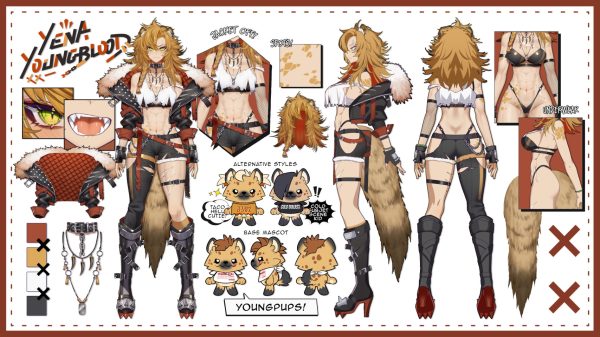 Yena Youngblood Character Sheet