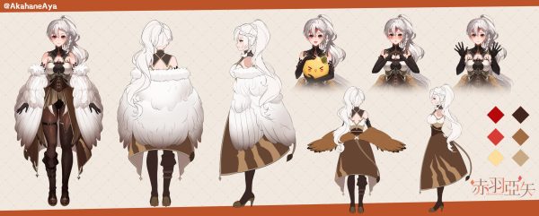 Akahane Aya Character Sheet
