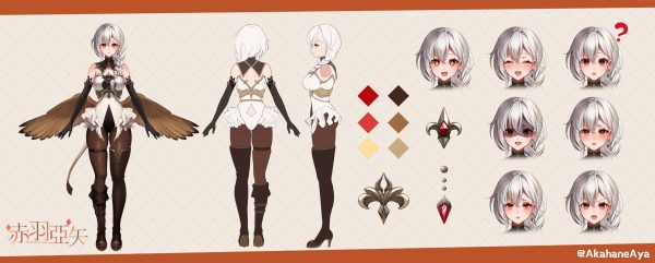Akahane Aya Character Sheet