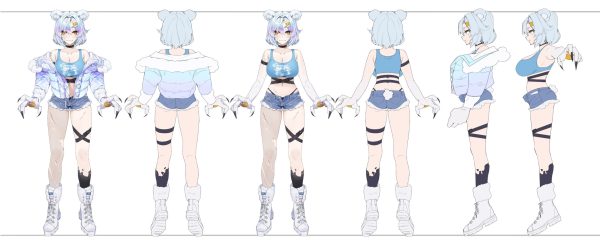 Icey Snowpaws Character Sheet