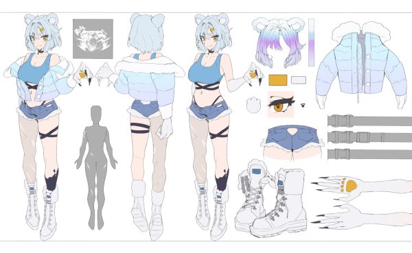 Icey Snowpaws Character Sheet