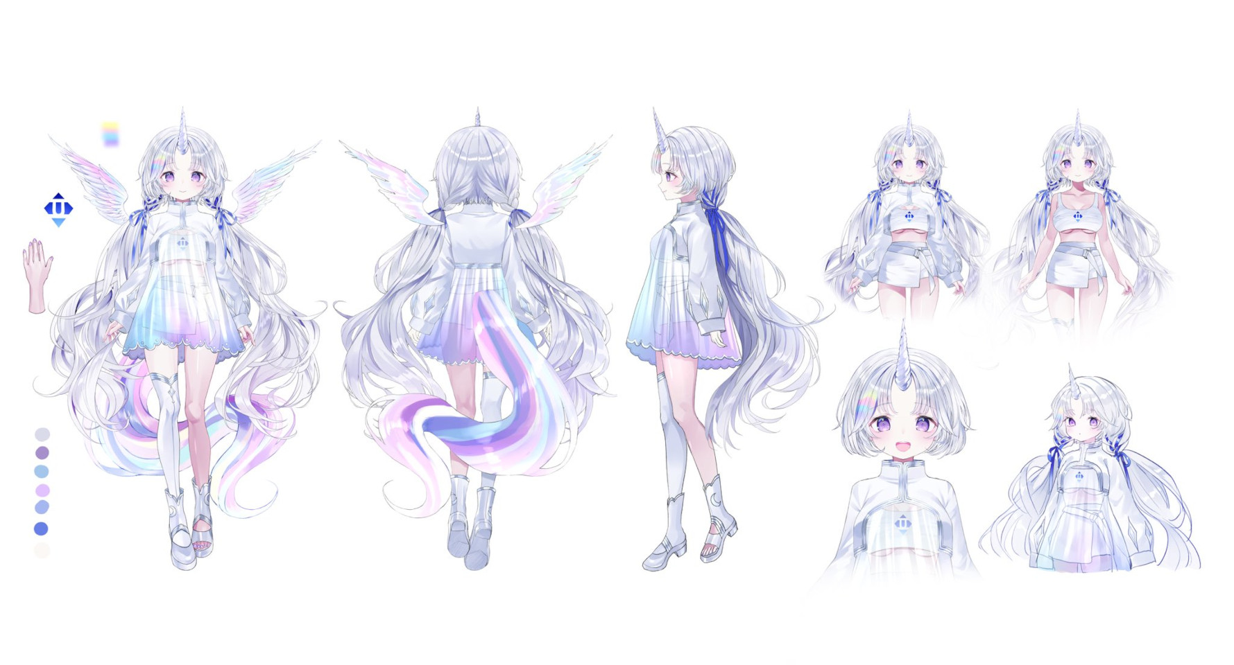 Ayatsuno Yuni Character Sheet