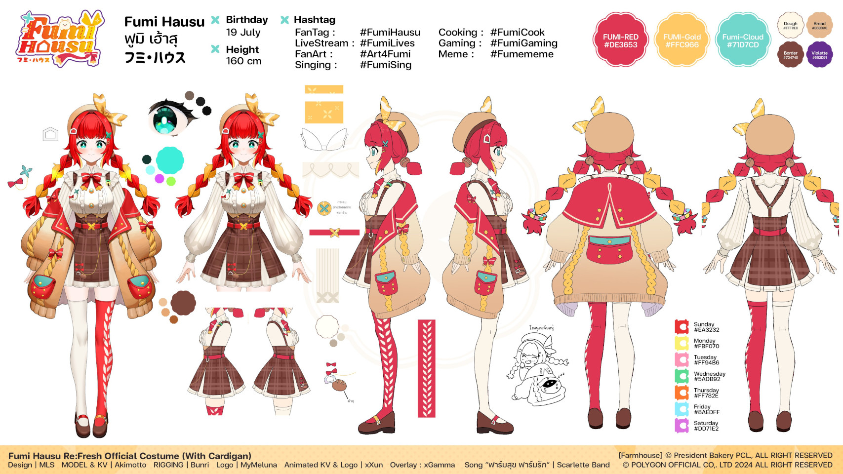 Fumi Hausu Character Sheet