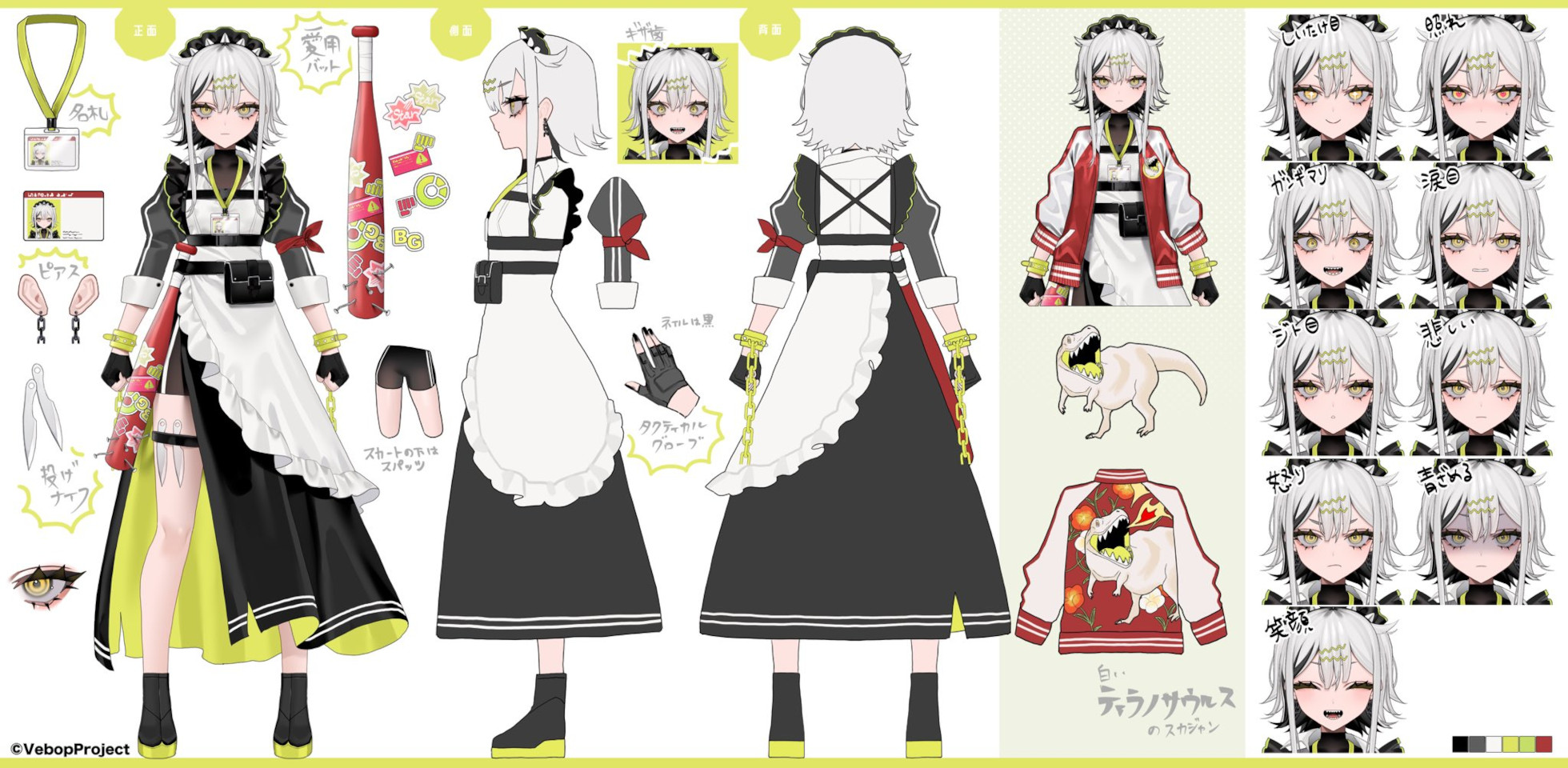 Gununu Makenashi Character Sheet