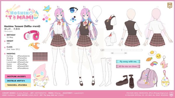 Hoshino Tamami Character Sheet