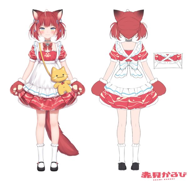 Karubi Akami 2nd Outfit Character Sheet