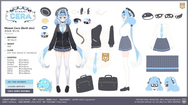 Minami Cera Character Sheet