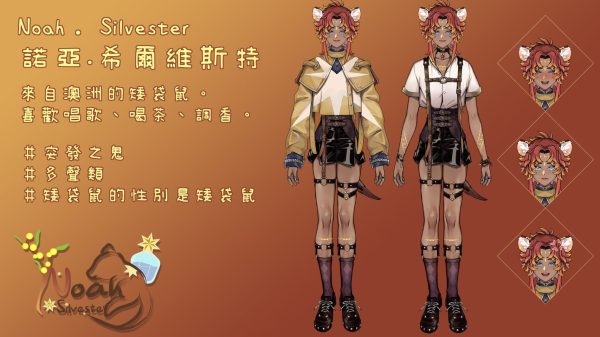 Noah Silvester Character Sheet