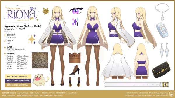 Sigmunda Riona Character Sheet