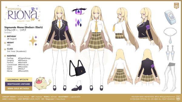 Sigmunda Riona Character Sheet