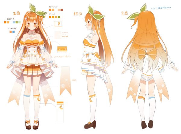 Tamanoi Monaka Character Sheet