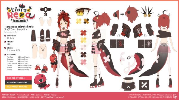 Tiara Rexa Character Sheet