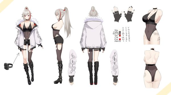 Venom Dinah Character Sheet