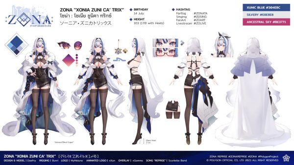 Xonia Zuni Ca’ Trix Character Sheet