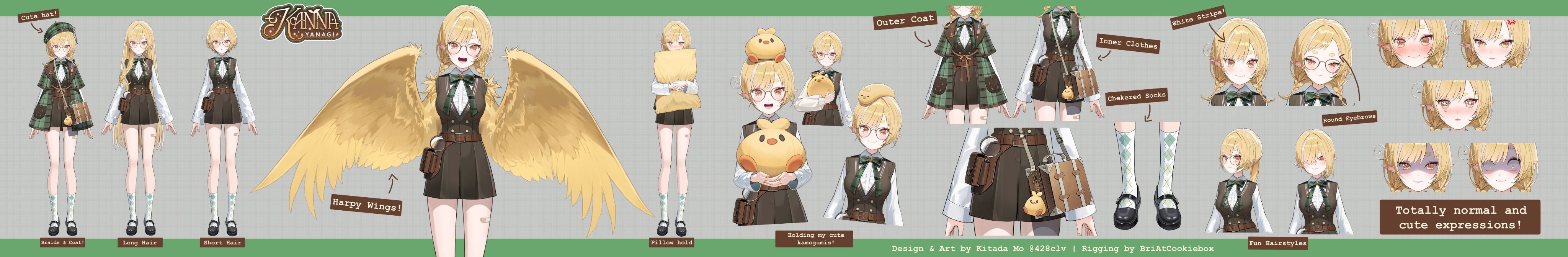 Kanna Yanagi Character Sheet