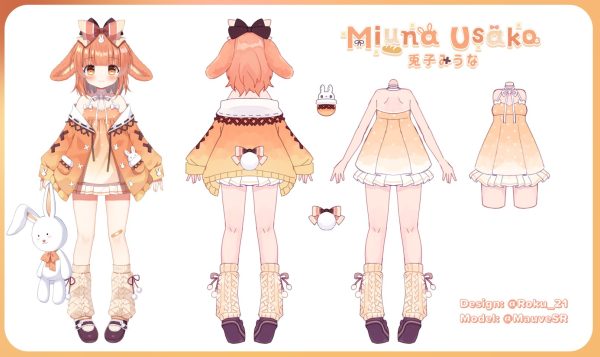 Miuna Usako Character Sheet