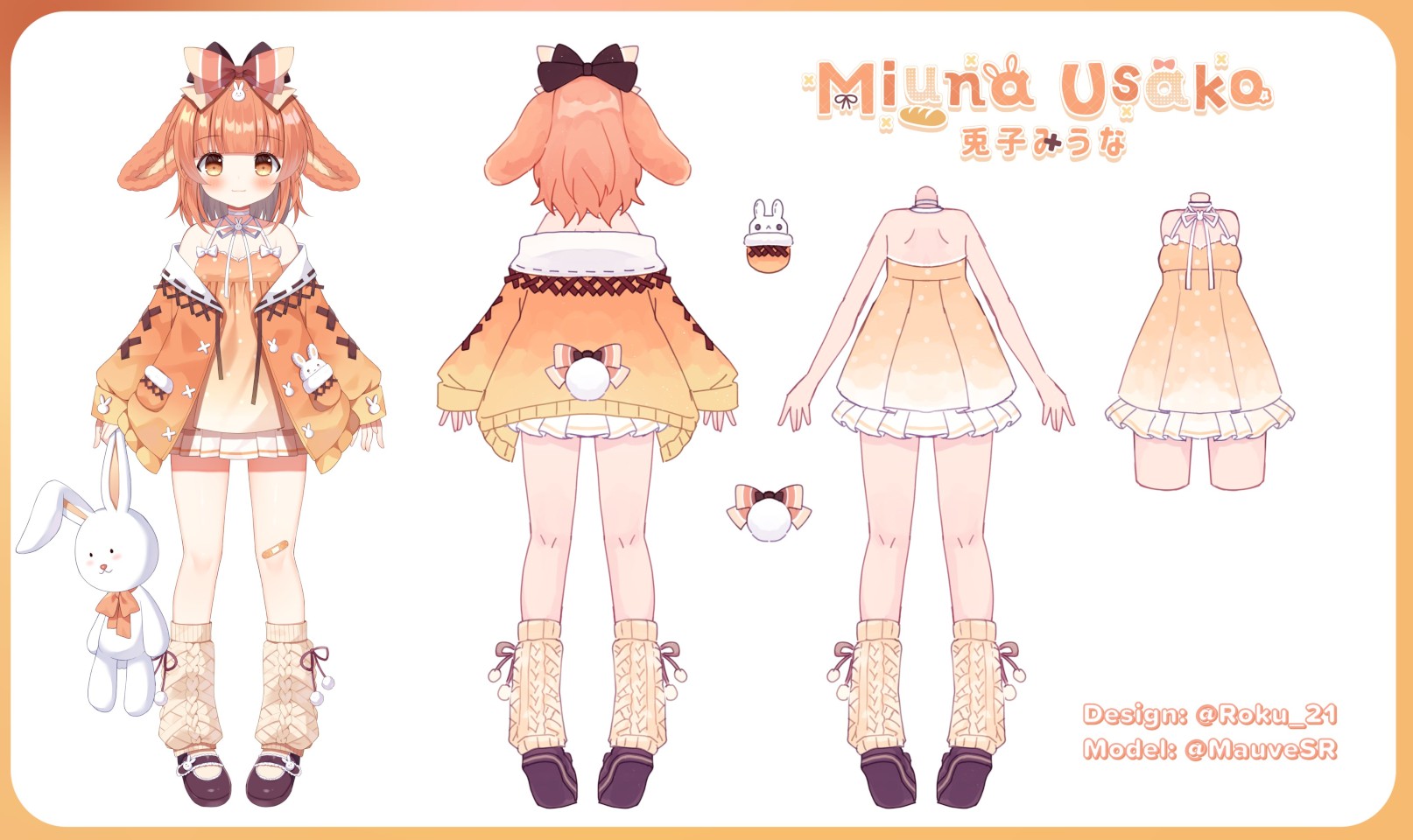 Miuna Usako Character Sheet
