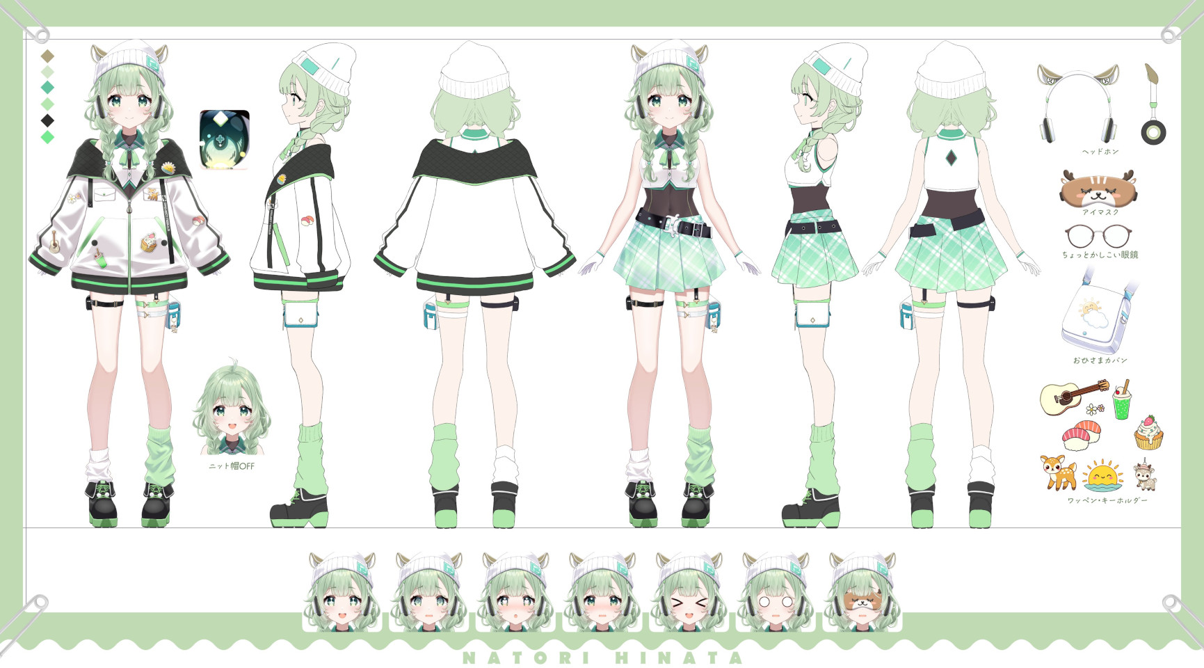 Natori Hinata Character Sheet