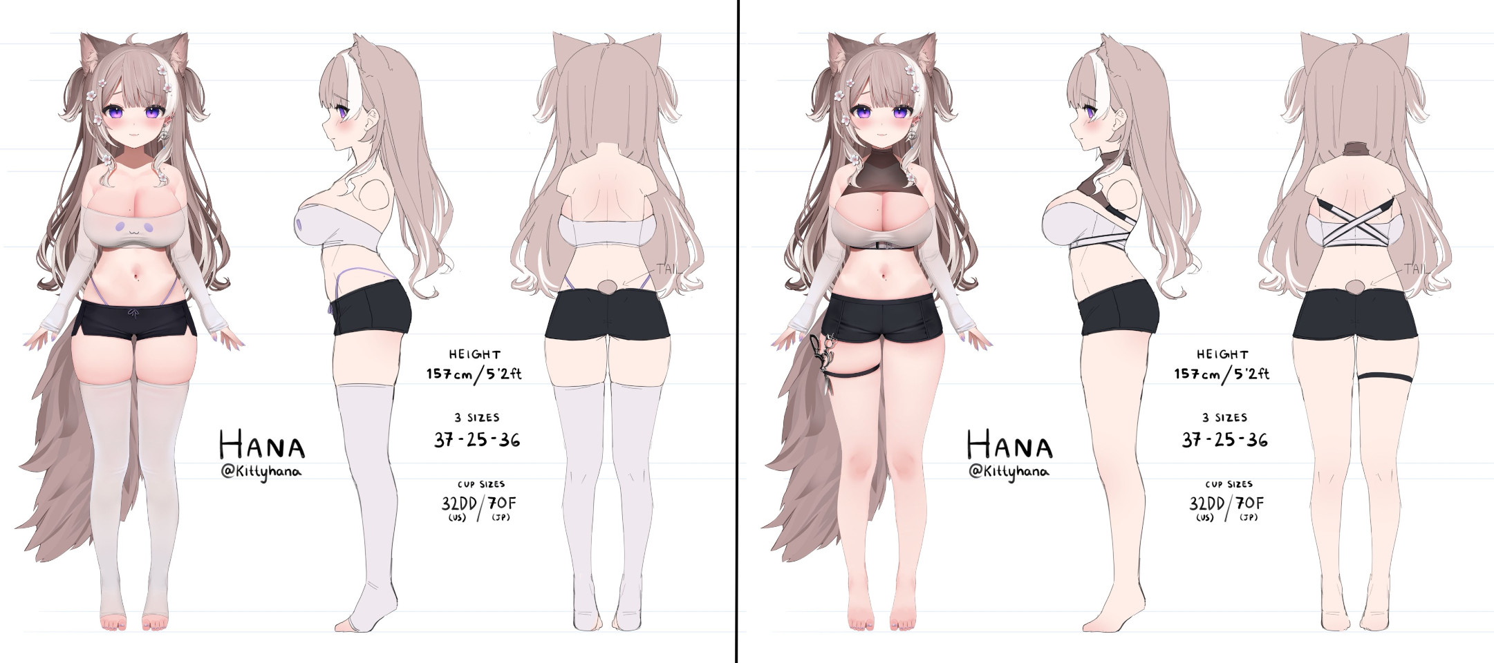 Hana Character Sheet