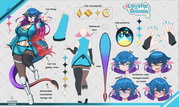 Laystar Galuxia Character Sheet