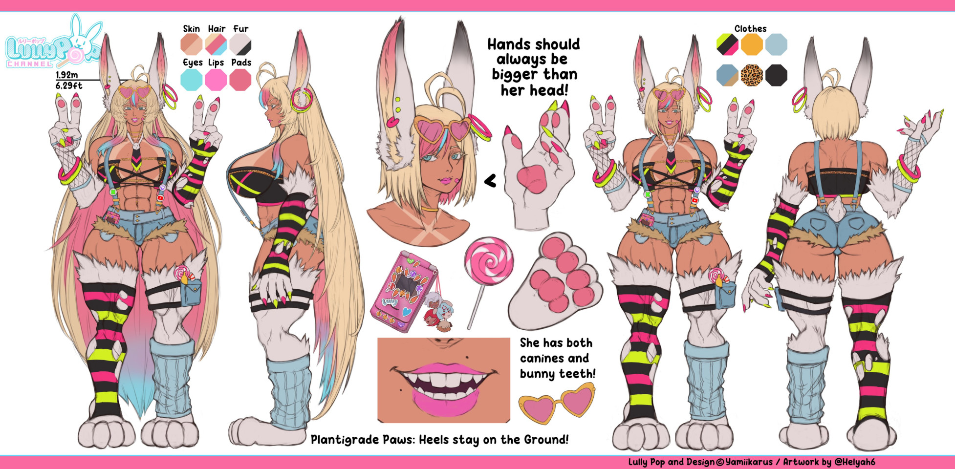 Lully Pop Character Sheet