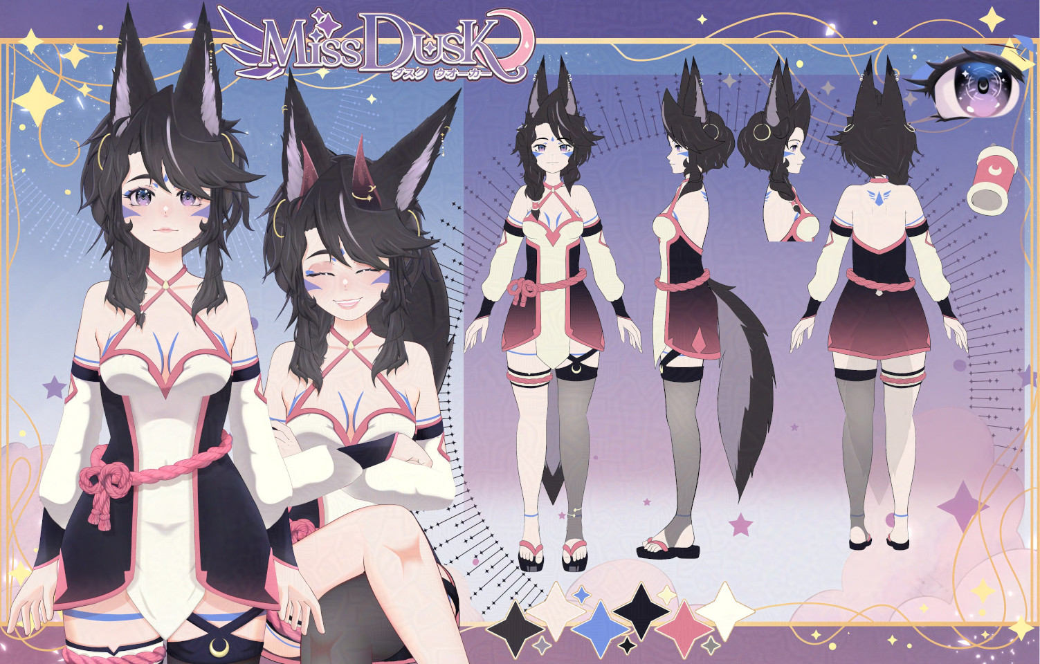 Miss Dusk Character Sheet