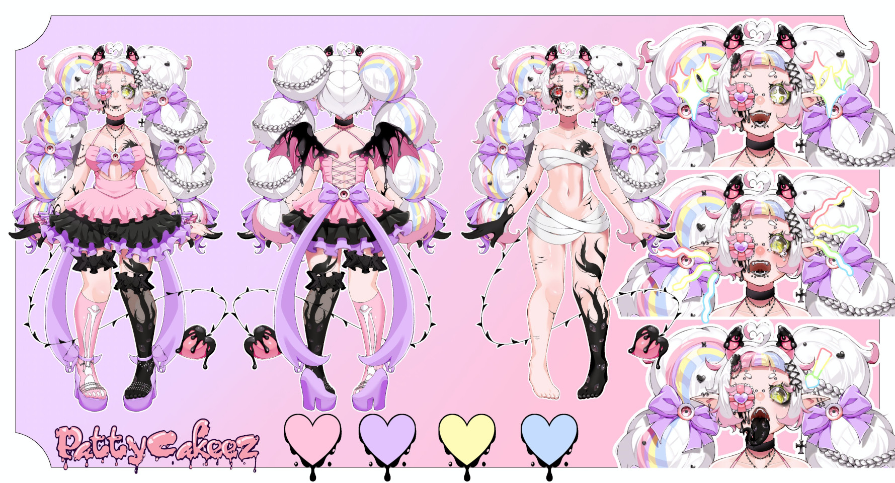 PattyCakeez Character Sheet