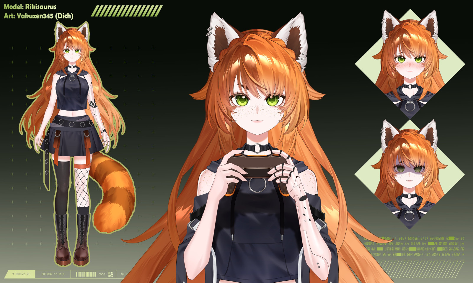 Rikisaurus Character Sheet