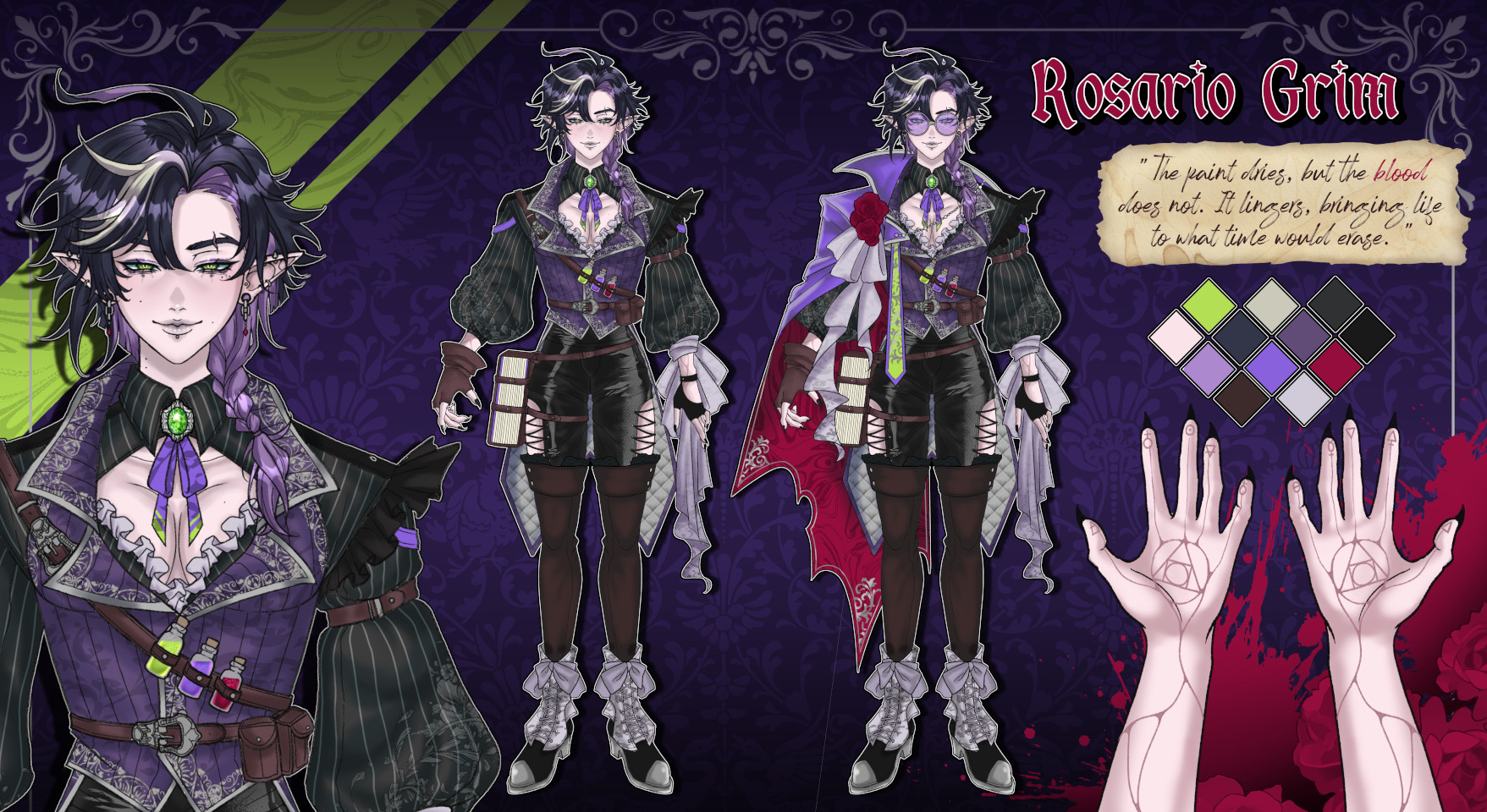 Rosario Grim Character Sheet