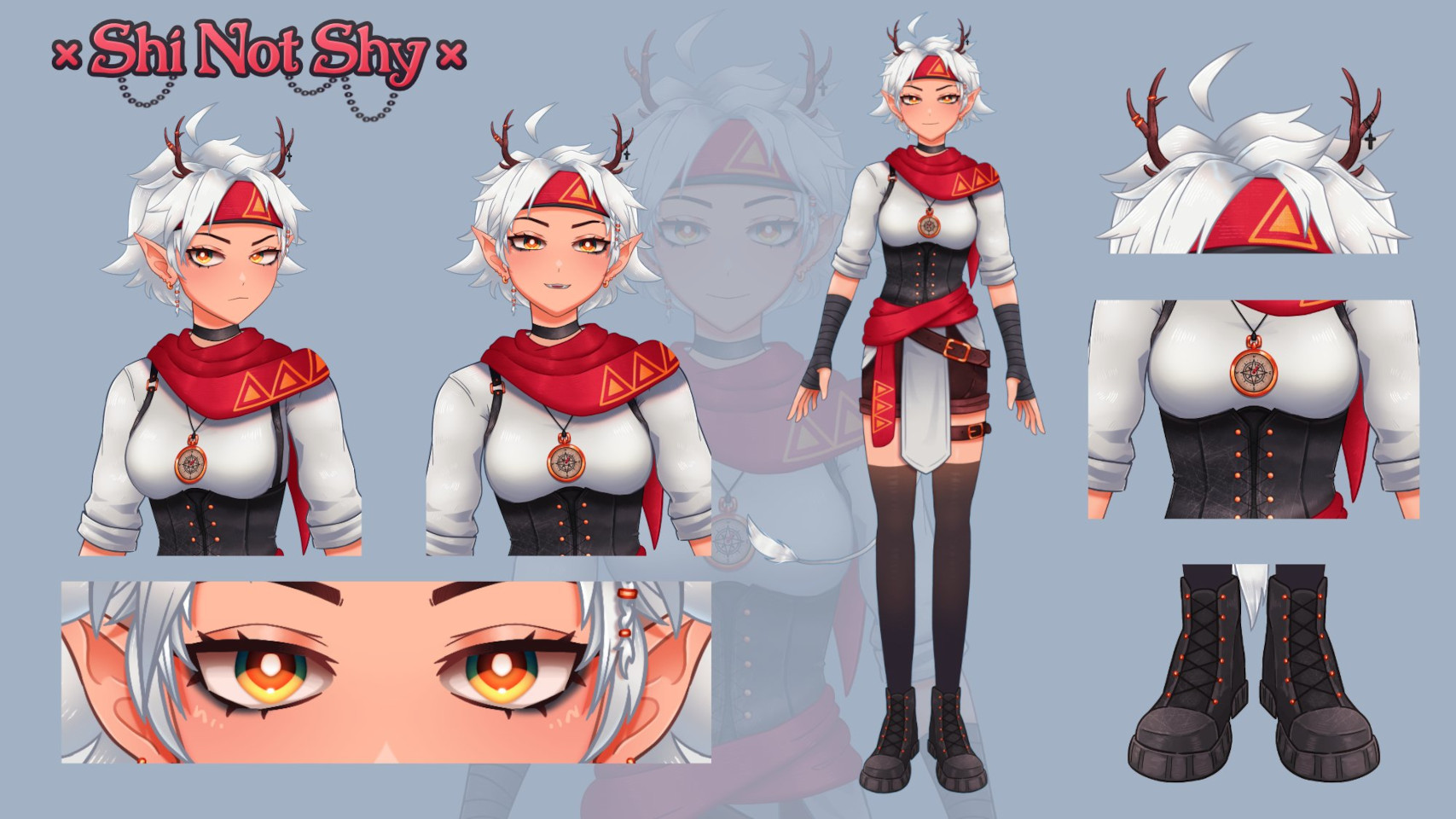 Shi Not Shy Character Sheet