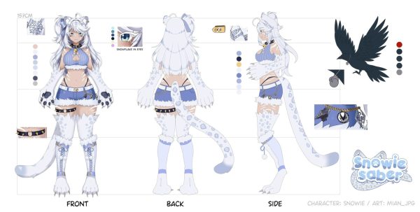 SnowieSaber Character Sheet